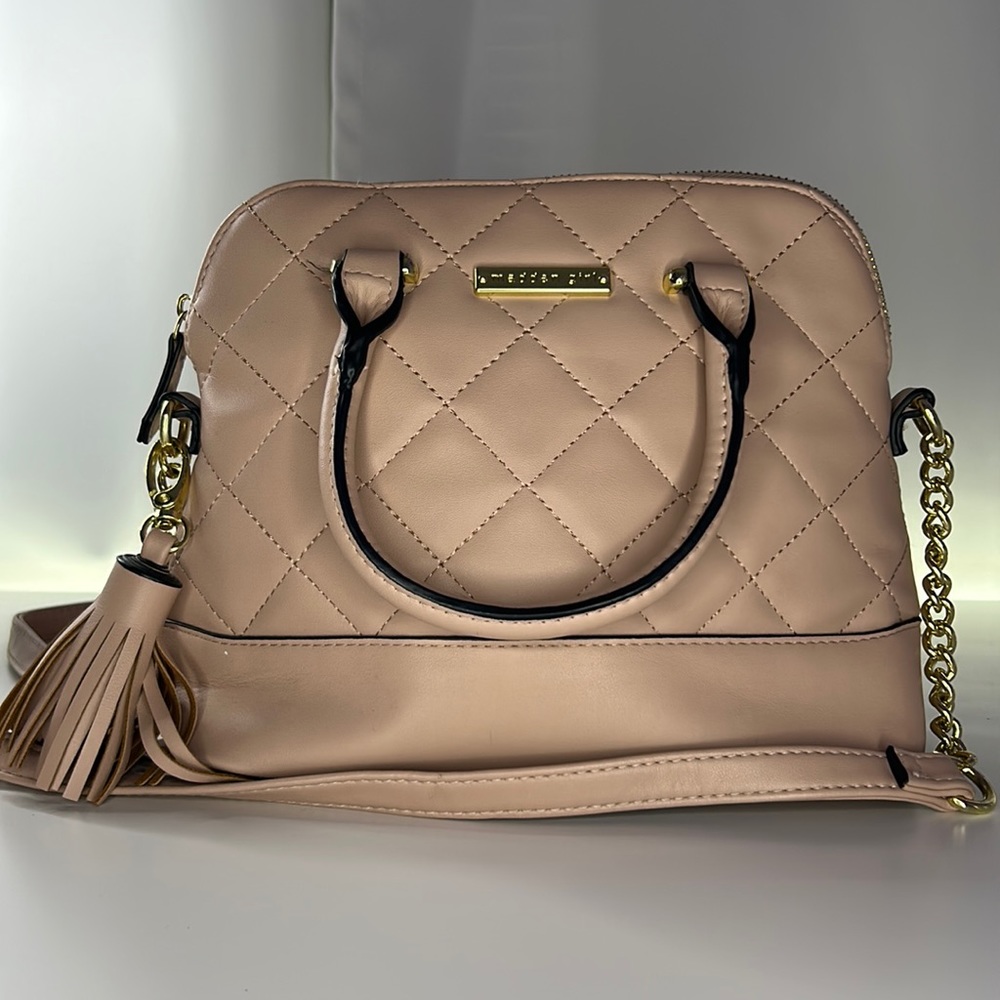 madden girl pink wrap around purse